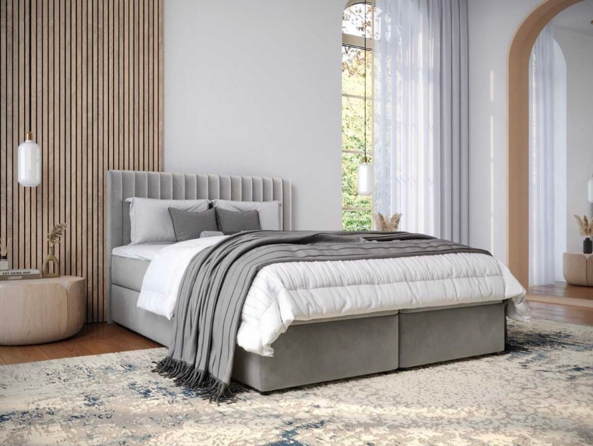 Federkernbett mit Bettkasten "Schöner Schlaf"