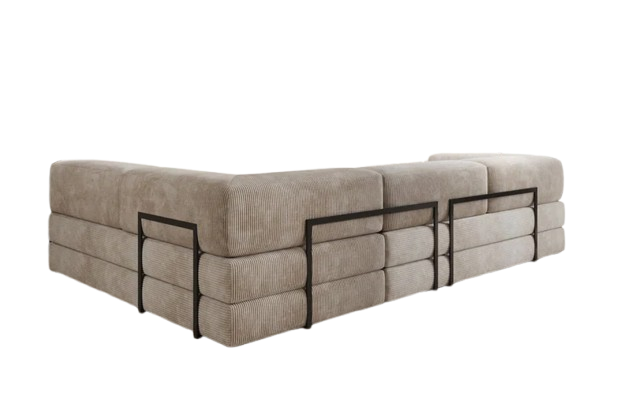 Gemütliches Sofa Milano L-förmig