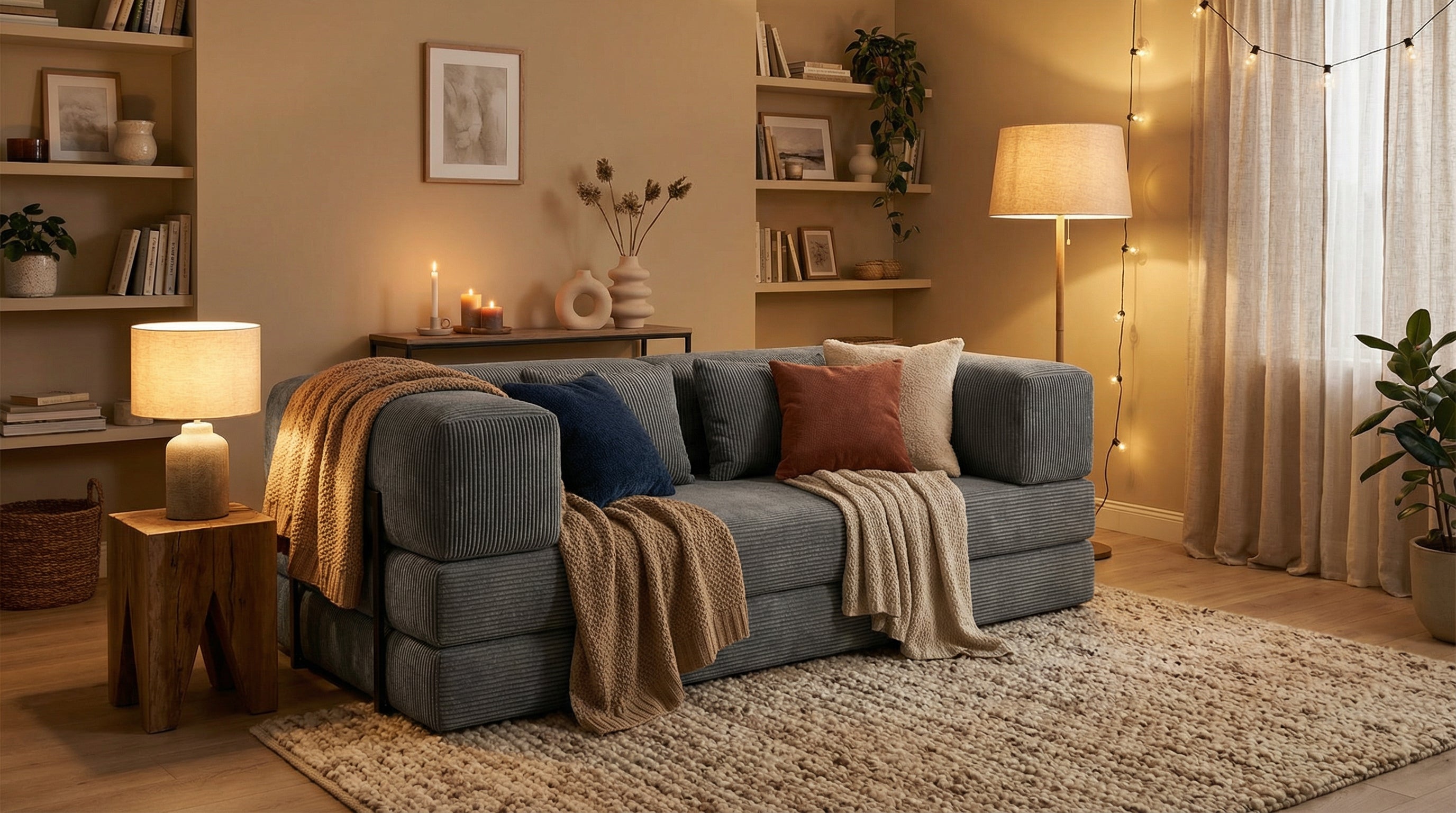 Gemütliches Sofa Milano 3-Sitzer